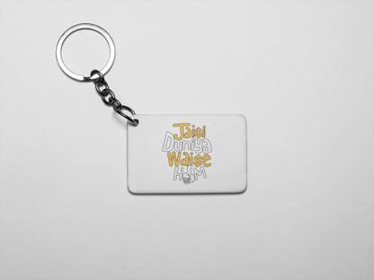 REVAMAN Jaisi Duniya Waise Hum - Printed Keychains For Bollywood Lovers Key Chain