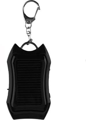 bosig Solar Keychain Flashlight Solar Charger Mobile Power Bank Energy Saving Charger Key Chain