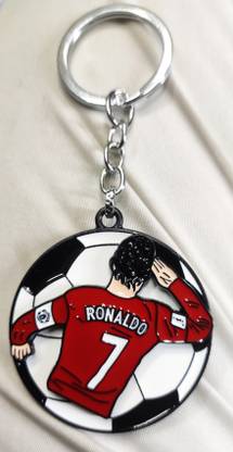 mik RONALDO 7 FOOTBALL PLAYER PREMIUM METAL Key Chain