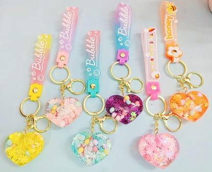 Tera13 Keychain For Girls Heart Shape Keychain For Kids Girls Keychain Return Gifts Key Chain