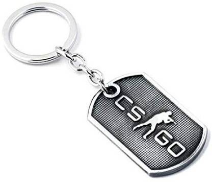 RV Mart Game Counter Strike Global Offensive Dog Tag CS GO Gaming Keychain Key Chain Key Chain