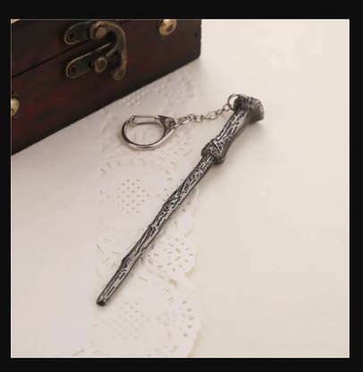 MAG BEE Harry Potter Dumbledore Magical Wand/ stick Metal- Design 3 Key Chain