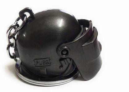 JEWEL PUBG Player unknown's Battlegrounds Level 3 Helmet Key Chain Key Chain Key Chain black Key Chain