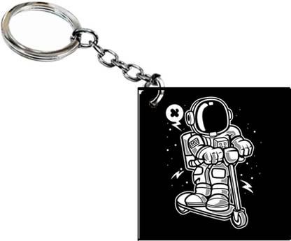 Shubham designer gallery Astronaut square key chain 156 - 01 Key Chain