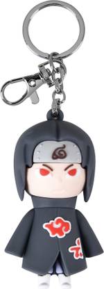 Red-it Naruto Anime Character Silicone Keychains Key Chain
