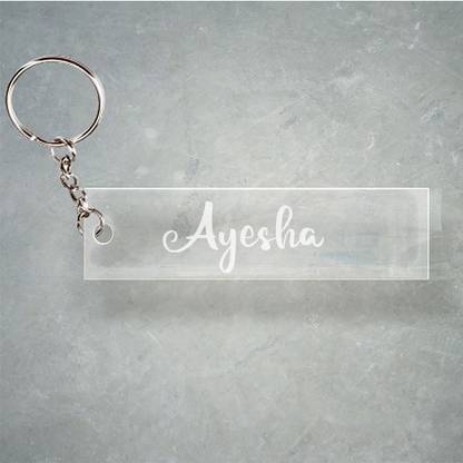 SY Gifts Ayesha T Name Keychain F1 6334 Key Chain