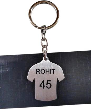 HappierYou Rohit Sharma cricket jersey Keychain | Hitman Keychain | Rohit 45 Keychain Key Chain