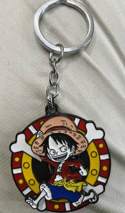 mik DR. Luffy Rotating Ace Keychain One Piece Unleash the Power of the Pirate Key Chain