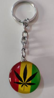 ShopTop Bob Marley glass keychain for all men and women fans Key Chain