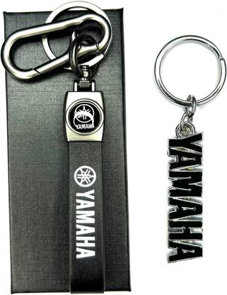 FLAMBE Yamaha Belt Keychain Steel Logo Pack Of 2 Key Chain