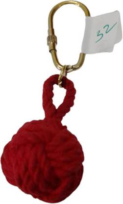 BRASS BLESSING Nautical ROPE KNOT Keychain | SOLID BRASS | Car / Bike (32) Key Chain