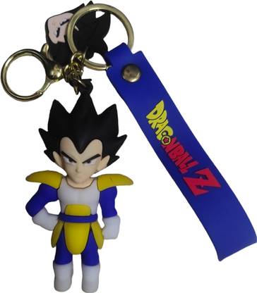 utopian world Dragon Ball Z Vegeta Keychain | Strap Charm & Hook | Anime Cartoon Key Chain Key Chain