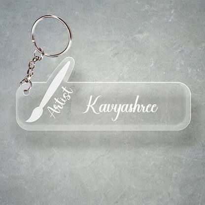 SY Gifts D2 Artist Keychain With Kavyashree Name Key Chain