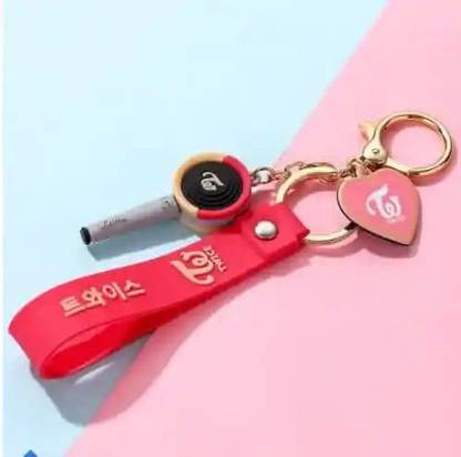 kawaii kart Twice Candybong Keychain | Premium 3D Rubber Merchandise Keyrings For Bag Charms Key Chain