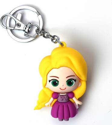 Daiyamondo Princess Aurora Sleeping Beauty Movie Character 3D Keychain made of Silicon Key Chain