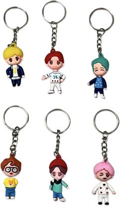 SRD TRADERS BTS Army Keychains | Keyrings KPop Band | Korean Keychains Key Chain
