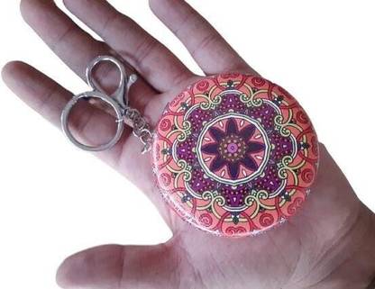 Bogenlite Zaprics Trading Double Sided Travel Mirror Keychain Key Chain