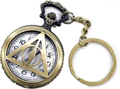 Shop Grab Illuminati Eye Pocket Watch Metal Keychain for Gifting with Anti Rust Keyring Key Chain
