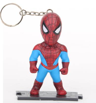 RVM Toys Spiderman Action Figure Keychain Key Chain Car and Bikes Key Ring Key Chain