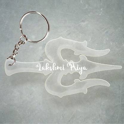 SY Gifts Trishul Desigh With Lakshmi Priya Name Key Chain
