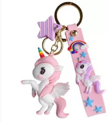 Filsfa Cute Keychain Wristband For Girls Bag Key Holder Key Chain