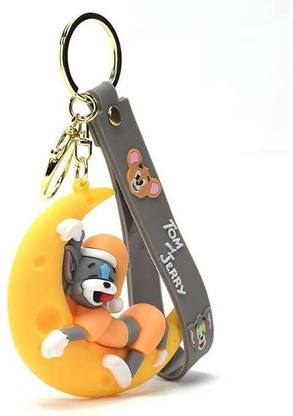 RharanxyN Cute 3D Cartoon Design Keychains for Car/Bike Keys, Office/Home Keys Key Chain