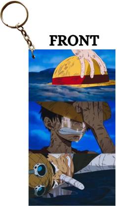 Hariyaali Enterprises LLP One Piece LUFFY VS USOPP, HARDEST FIGHT FOR LUFFY Key Chain