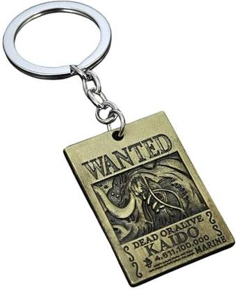 Funfob One Piece Kaido Keychain Metal (Kaido Metal Keychain) Key Chain