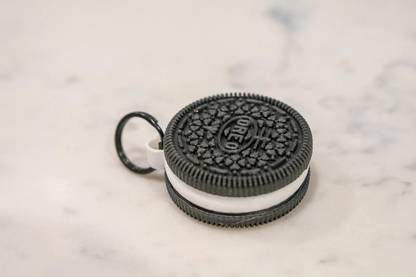 Yup That 3D Guy Oreo AirTag Holder set of 3 Key Chain