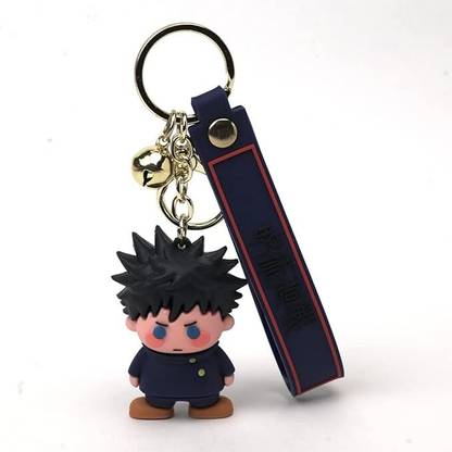 Next Gen Keychains JJK Jujutsu Kaisen Angry boy 3D pvc keychain with hook Key Chain