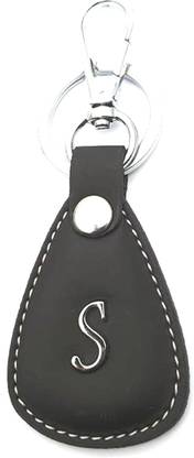 VS Club S_LETTER_KEYCHAIN_BLACK Key Chain
