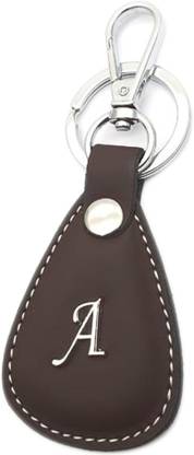 VS Club A_LETTER_KEYCHAIN_BROWN Key Chain
