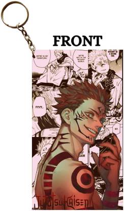 Hariyaali Enterprises LLP Jujutsu Kaisen SUKUNA MANGA IMAGES Key Chain