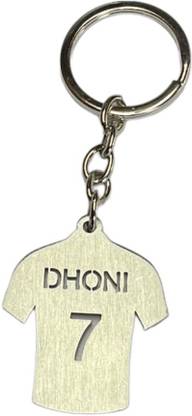 Skycart Jersey MS Dhoni Keychain Key Chain Key Chain