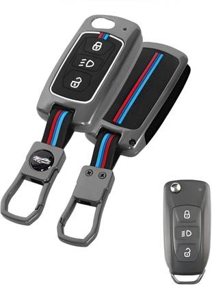 SKYHOOD Tata Tiago,Nexon,Altroz,Safari,Storm,Zest,Bolt,Tigor,Punch,Hexa 3 Button Key Chain