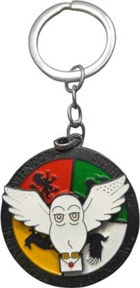mik HARRY POTTER OWL HEDWIG SPINNER PREMIUM METAL Key Chain