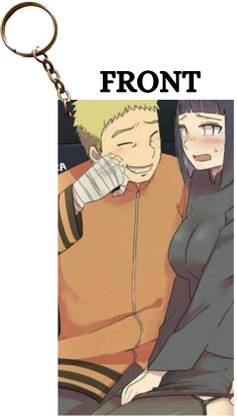 Hariyaali Enterprises LLP Naruto SHY HINATA AND NARUTO Key Chain