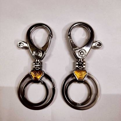 Any Fashion Morges Light Weight Keychain Holder Easy Attach On Jeans and Belts Key Chain