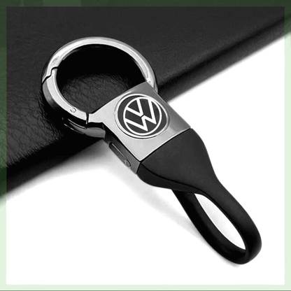 Sbb Novelty Zinc Alloy Fob Heavy Duty Keychain For All vww Car Bike Model Round Shape Key Chain