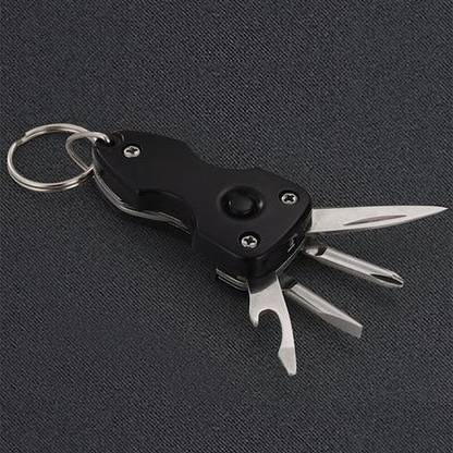 Jaycoknit Swissz Military Multi Purpose Metal Key Chain
