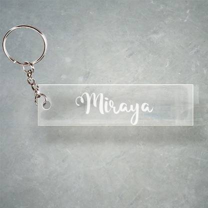 SY Gifts Miraya T Name Keychain F1 8417 Key Chain