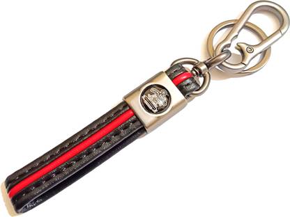 ROYAL ENFIELD Leather Key Chain
