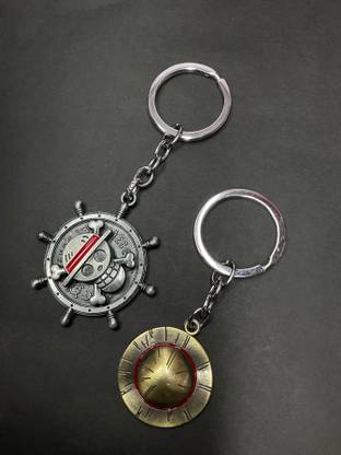 sky enterprises One piece keychain combo pack 2 (one piece 727373) One Piece Sees Luffy Key Chain