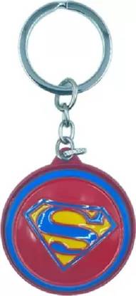 Dominion Care Superman Revolving, Rotating, Spinning Key Chain for Bike, Car, Bag, Cycle Key Chain