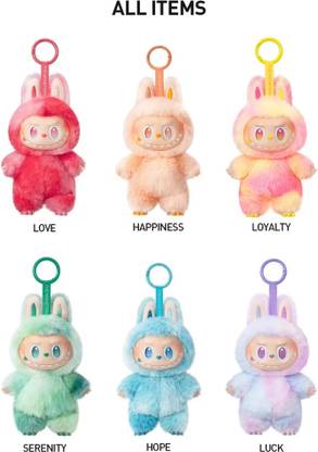 BITWEAVE Labubu Plush Toy Blind Box | Cute Bunny Doll Key Chain