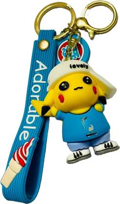 GKM Lovey Pikachu Pokemon high quality keychain Key Chain