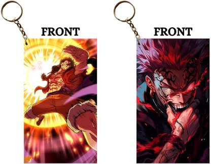 Hariyaali Enterprises LLP LUFFY × SUKUNA BLOODY Unique Style 2 pcs Combo Key Chain