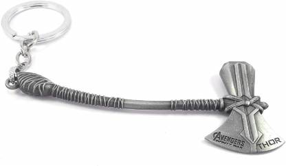 Avenger Thor Axe Storm-breaker Key Cases (Silver) Key Chain
