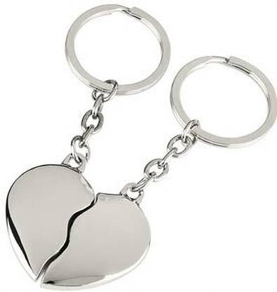Vanyas Split Heart Key Chain