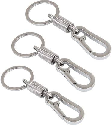 Newview Clip Key Ring Hook with spring For Bikes Ca Key Chain